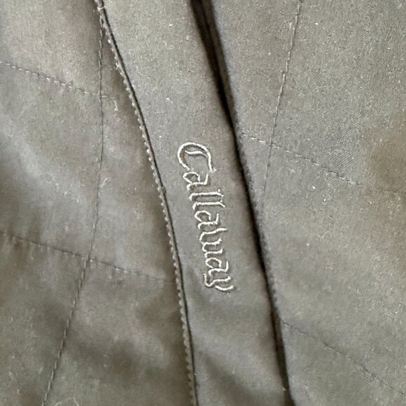 Men's Callaway Golf Apparel by Nordstrom Black Lightweight Golf Vest - Large - Picture 5 of 6